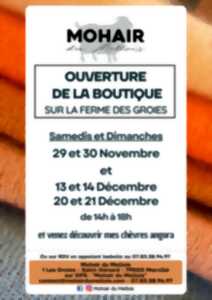 Mohair du Mellois - Ouverture boutique