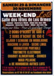 photo WEEKEND LOTO LES 29 ET 30 NOVEMBRE 2025 - ESOD FOOT