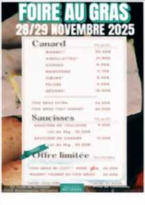 FOIRE AU GRAS