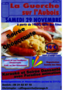 photo Soirée Choucroute