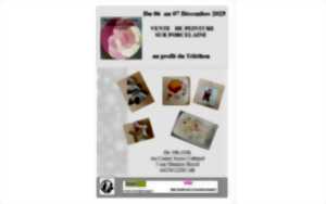 photo Vente de porcelaine au profit du Téléthon