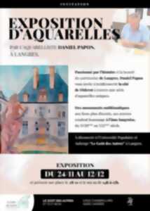 photo EXPOSITION D'AQUARELLES - DANIEL PAPON