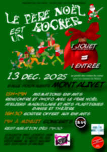 photo Le Père Noêl est un rocker