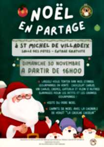 photo Noël en partage - St Michel de Villadeix