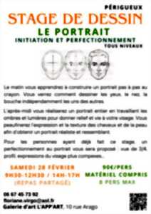 photo Stage dessin-peinture : Le Portrait par Floriane VIRGO