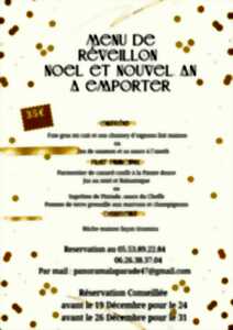 photo Menu du Réveillon à emporter