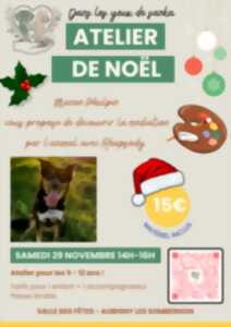 photo Atelier de noël en médiation par l'animal