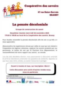 photo GROUPE DE CONSTRUCTION DE SAVOIRS : LA PENSÉE DÉCOLONIALE