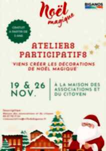 photo Ateliers de Noël : Viens créer les décorations de Noël magique