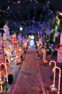 photo NOËL À LA MAISON ILLUMINÉE DE CREISSAN