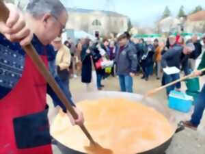photo Omelette géante aux truffes