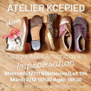 photo Stage Kcepied Claquettes Américaines Improvisation