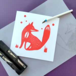 photo Atelier créatif - Cartes découpées