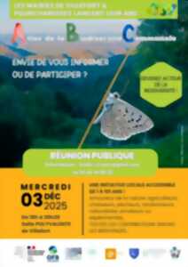 photo RÉUNION PUBLIQUE : ATLAS DE LA BIODIVERSITÉ COMMUNALE
