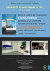 photo RENCONTRE AVEC L’ARTISTE ÉMILIE DUMAS AU MUSÉE