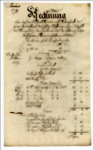 photo Jeudis paléo : écritures allemandes du XVI¿ au XIX¿ siècle