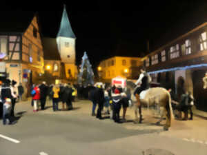 photo Marché de Noël Les Sentiers de lumière d'Eckwersheim