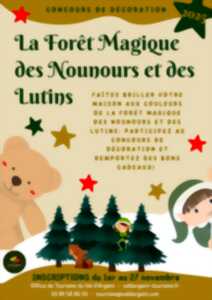 photo Concours de décoration de Noël – « La forêt magique des nounours et des lutins »