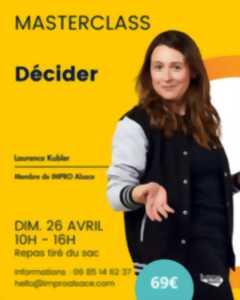 photo IMPRO Alsace - Masterclass : Décider