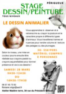 photo Stage dessin-peinture : Le Dessin Animalier par Floriane VIRGO
