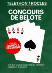 photo CONCOURS DE BELOTE TÉLÉTHON
