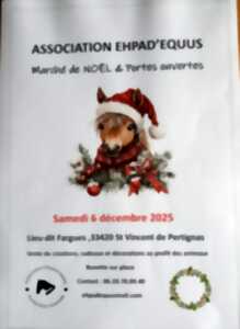photo Marché de noël et portes ouvertes de l'associatin Ehpad'Equus