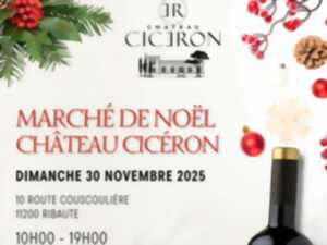 photo MARCHÉ DE NOËL AU CHÂTEAU DE CICÉRON
