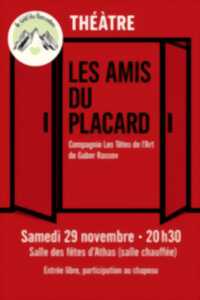 Théâtre : Les amis du placard