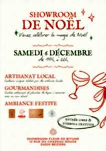 photo MARCHÉ DE NOËL- SHOWROOM FLEUR DE BITUME