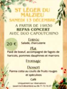 REPAS-CONCERT AVEC DUO CAPOUTCHINO