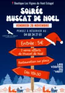 SOIRÉE MUSCAT DE NOËL