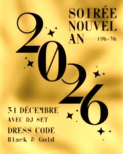 photo Nouvel An Black & Gold au Meteor !