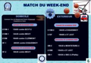 MATCH DU WEEK END DU BASKET CLUB VEXIN THELLE
