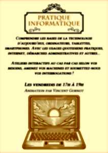 photo Le Comptoir des Echanges : atelier pratique informatique