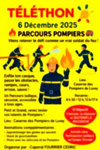 photo Téléthon parcours pompiers