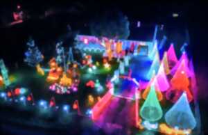 photo Féérie de Noël à La Meyze : maison illuminée