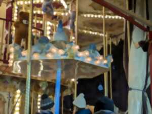 photo Village de Noël et son carrousel