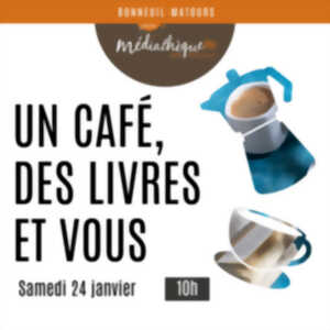 photo Un café, des livres et vous