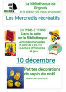 Mercredi récréatif