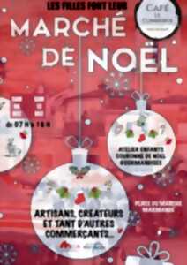 Les filles font leur Marché de Noël