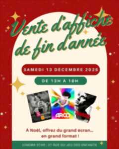 photo VENTE D'AFFICHE DE FIN D'ANNÉE