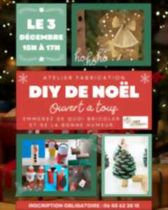 photo Atelier DIY de Noël!