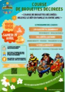 photo Course de brouette décorées