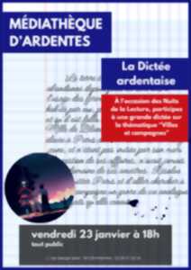 photo Nuit de la lecture - La Dictée ardentaise