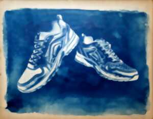 photo LES ATELIERS DE LA CABANE :  CYANOTYPE EN BASKETS