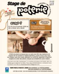 photo Stage de Poterie
