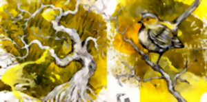 photo ATELIER DESSIN ET PEINTURE AVEC L'ARTISITE VIRGINE FÈCHE