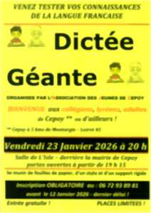 photo Dictée géante