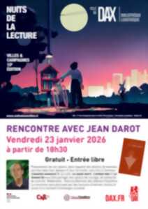 photo Rencontre avec Jean Darot - Nuits de la lecture