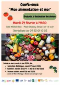photo Conférence - Mon alimentation et moi